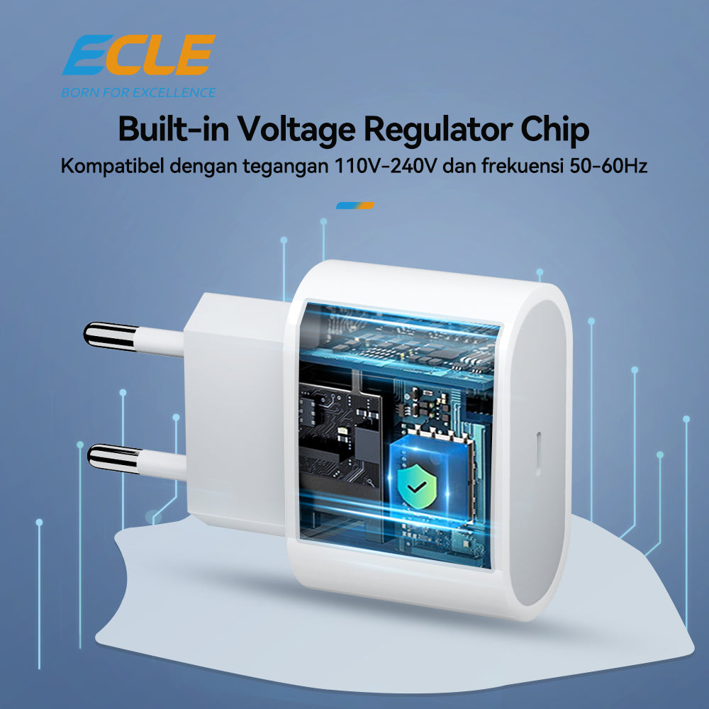 ECLE Charger Adaptor F1 - Type-C Adaptor