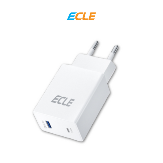 ECLE Charger Adaptor F2 - USB + Type-C Adaptor